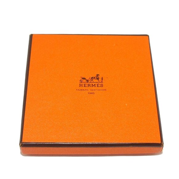 Auth HERMES Schwarzhorse Silver Hardware Bangle - Picture 6 of 7